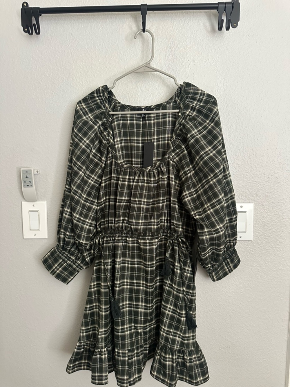 lulus Plaid Long-Sleeve